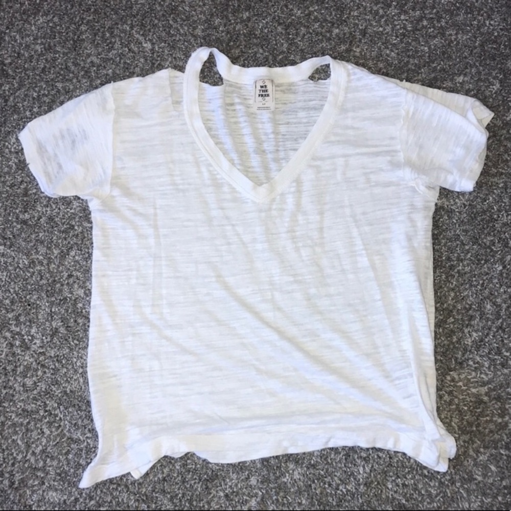 Free people relaxed fit tee